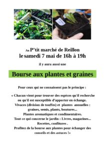 flyer bourse aux plantes