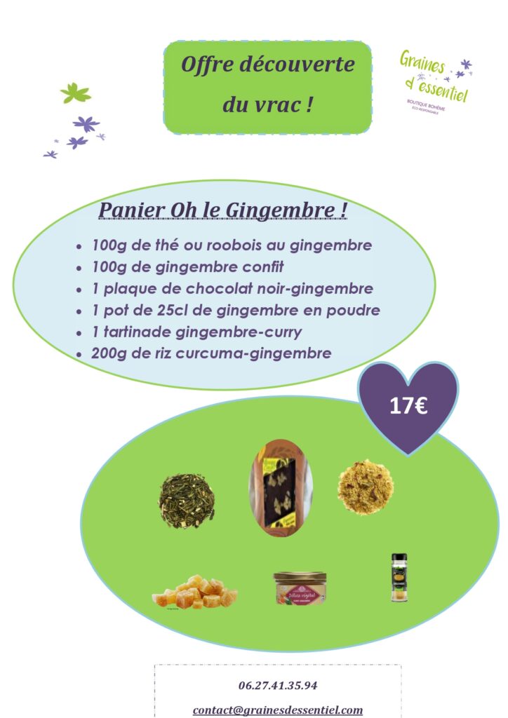 panier oh le gingembre