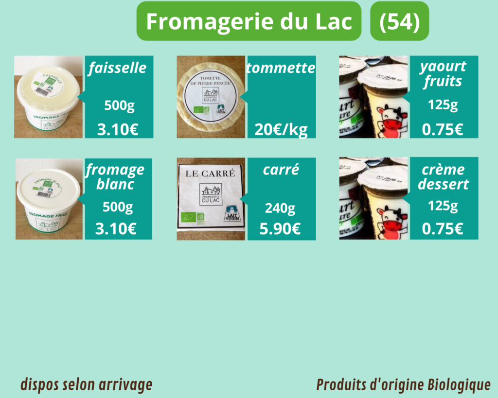 fromagerie du lac
