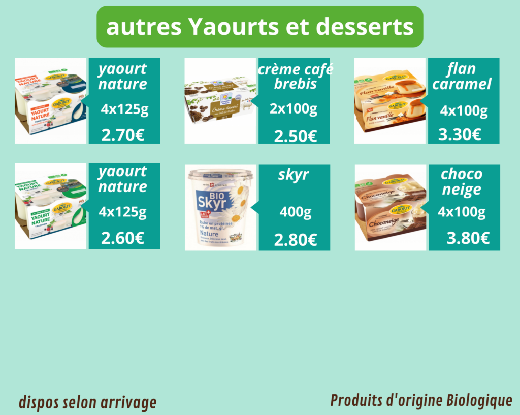 yaourts et cie