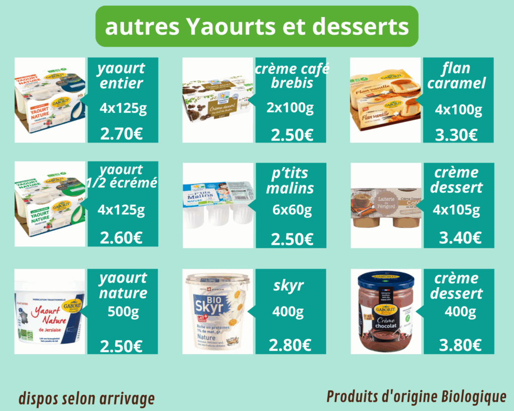 yaourts et cie