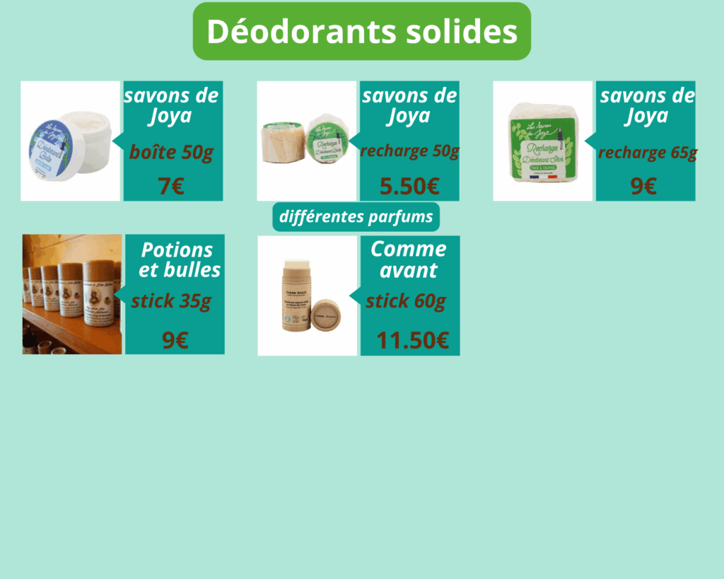 déodorants