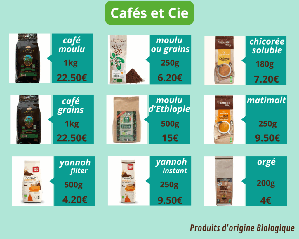 cafés et cie