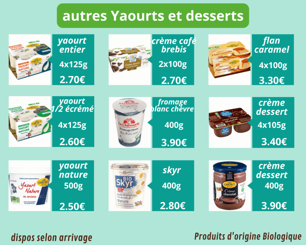 yaourts et cie