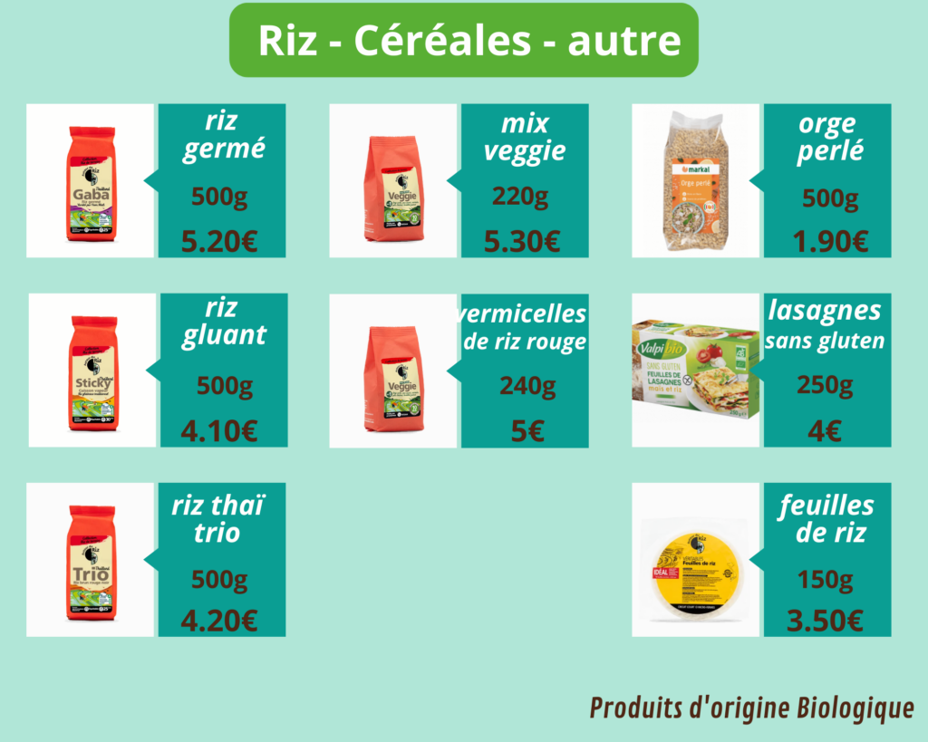 riz-céréales etc