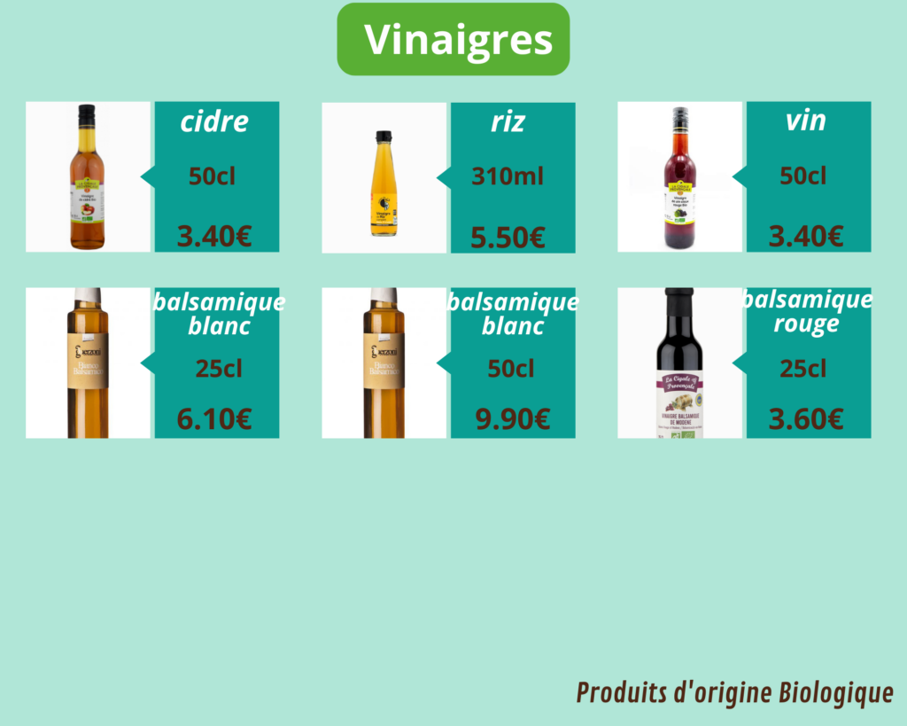 vinaigres