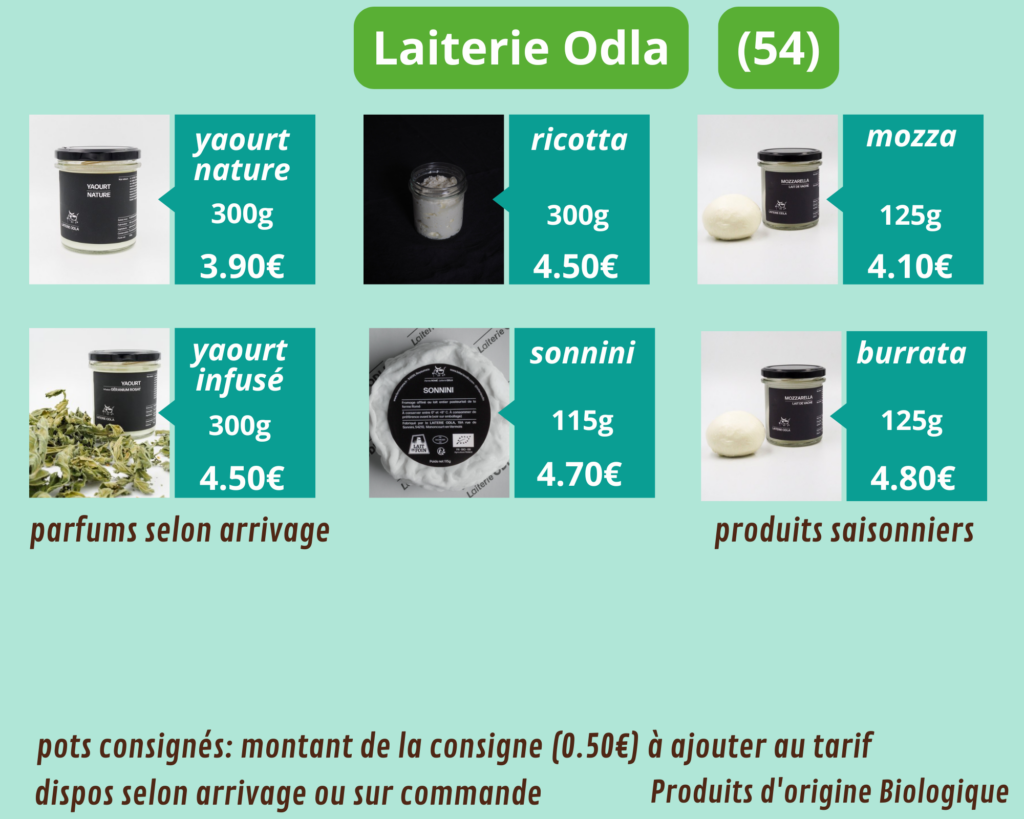 laiterie odla