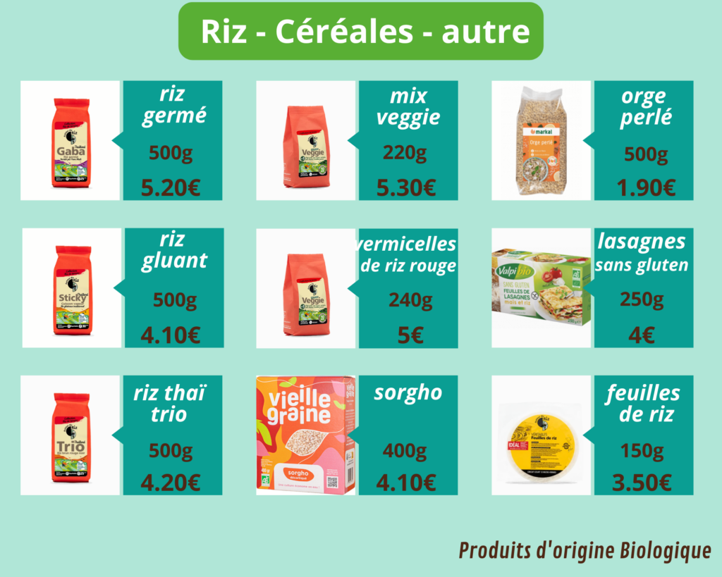 riz-céréales etc