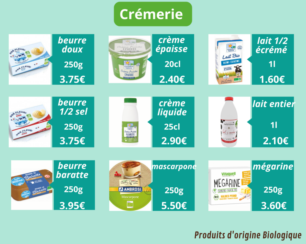 crémerie