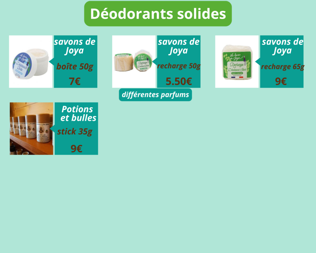 déodorants